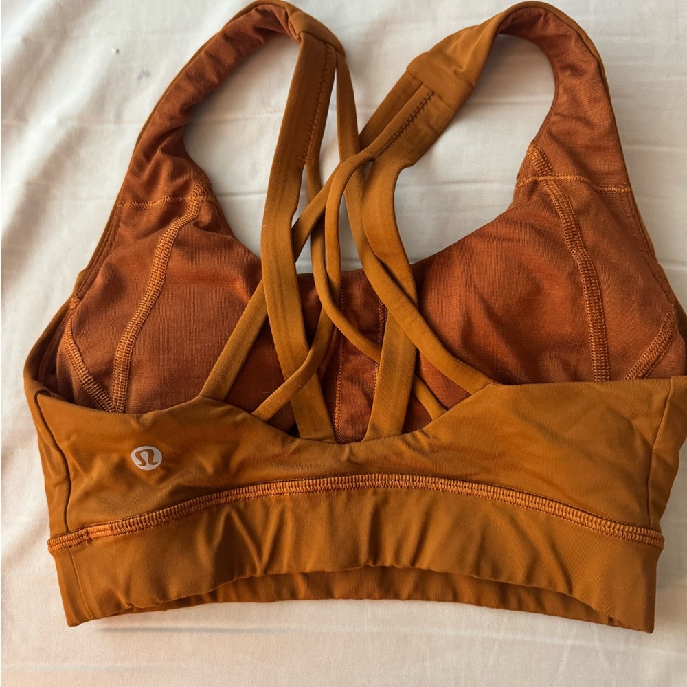lululemon athletica Women's Orange Sports Bra